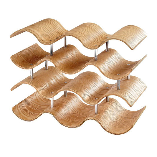10 BOTTLE WAVED WINE RACK