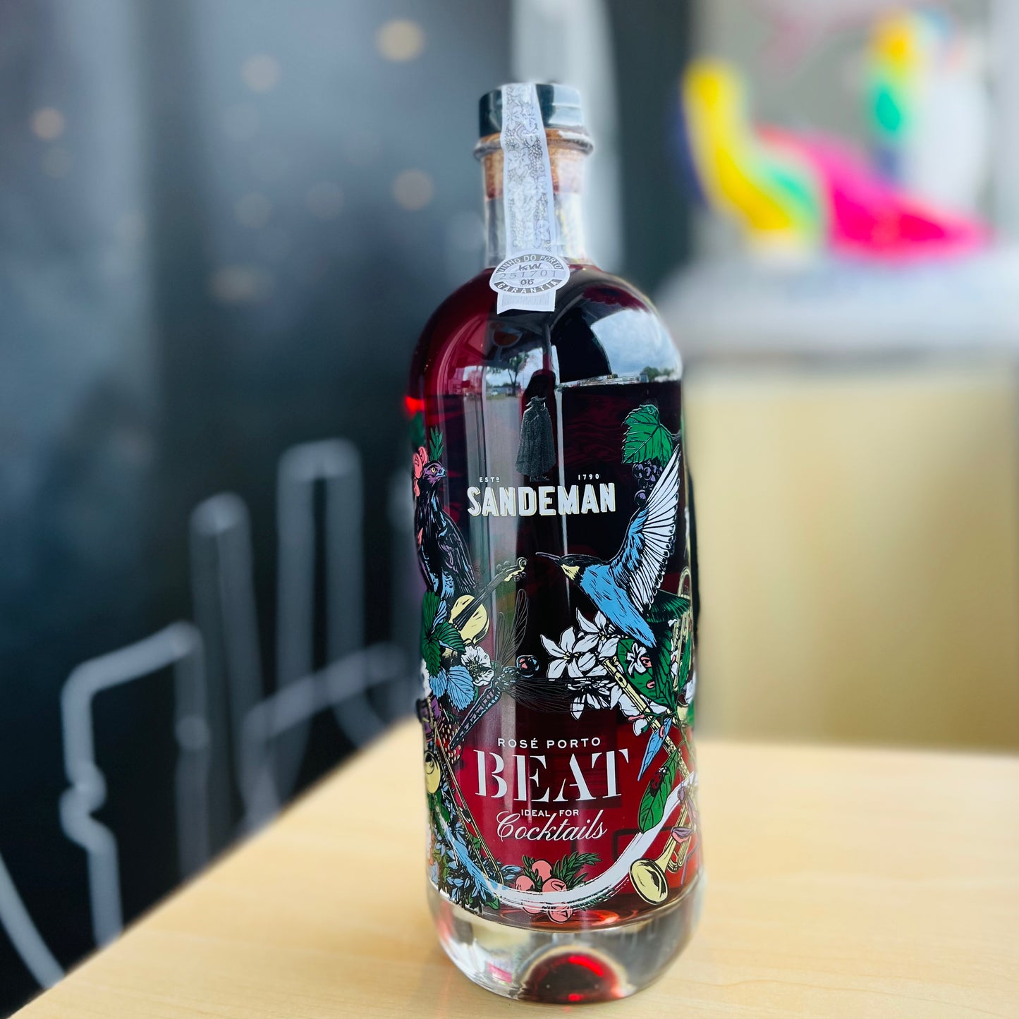 SANDEMAN BEAT ROSE PORT