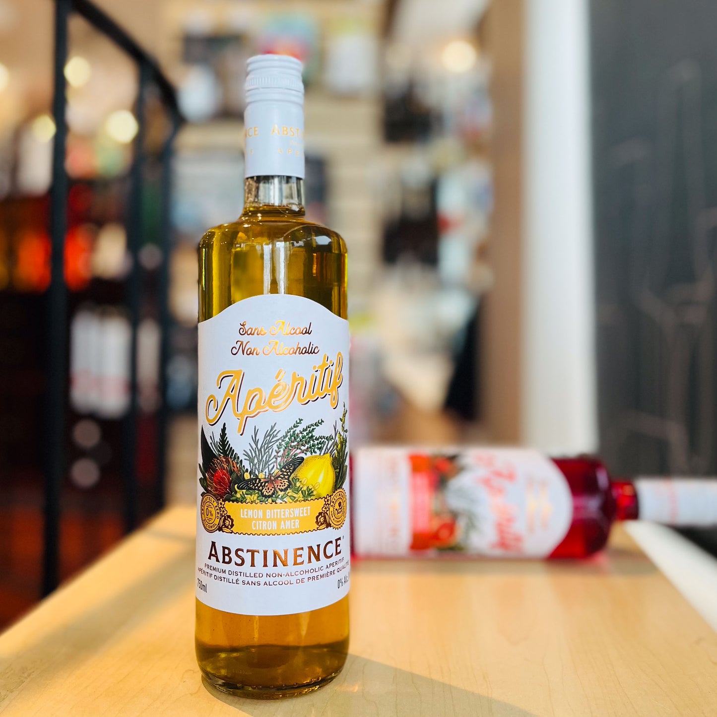 ABSTINENCE LEMON APERTIF NON-ALCOHOLIC