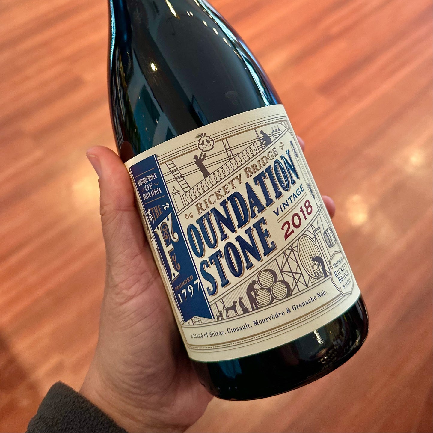 RICKETY BRIDGE FOUNDATION STONE RED