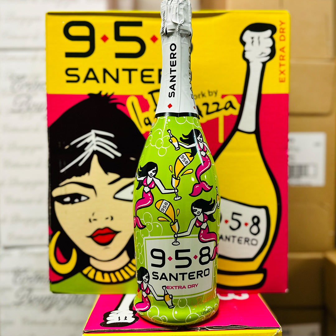 SANTERO 958 EXTRA DRY LA PUPAZZA LABEL