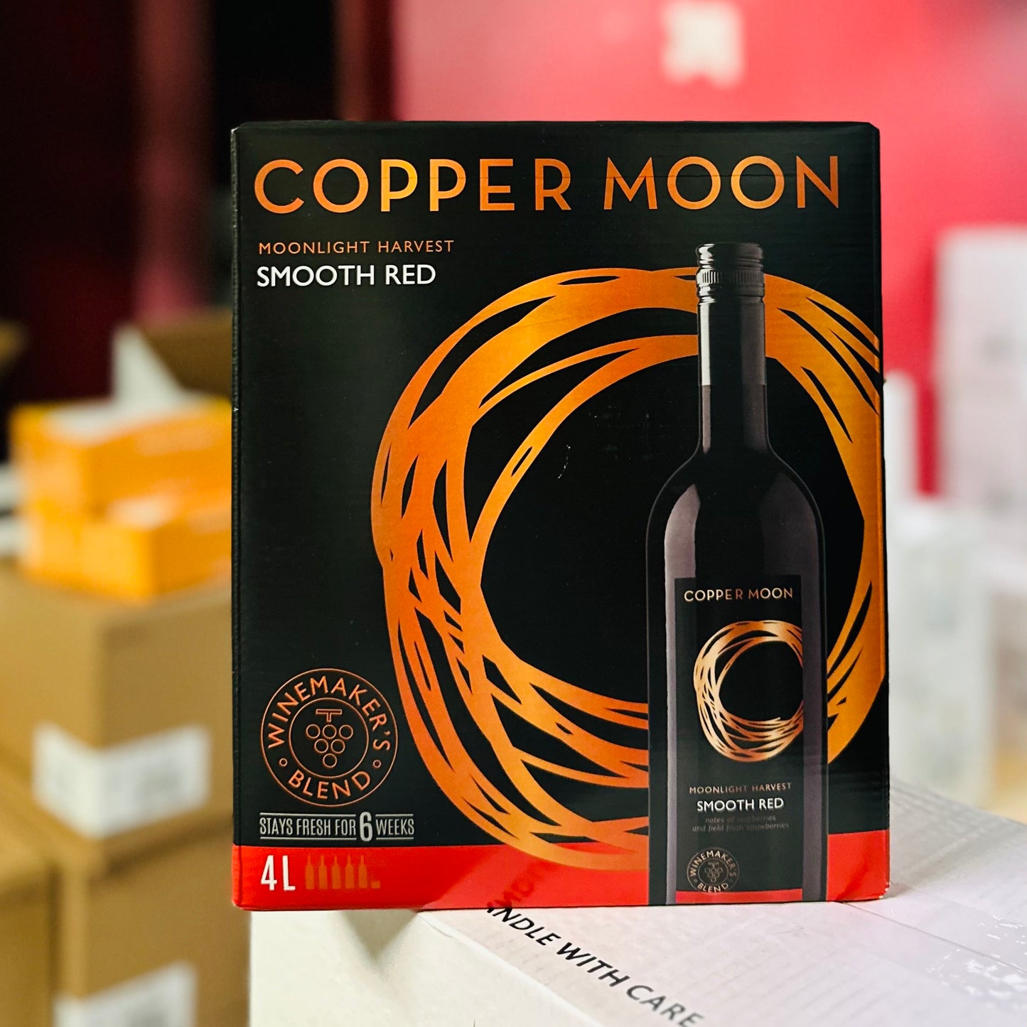 COPPER MOON SMOOTH RED