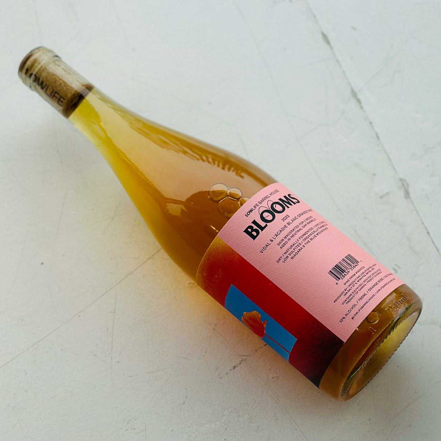 LOW LIFE BARREL HOUSE BLOOMS ORANGE WINE