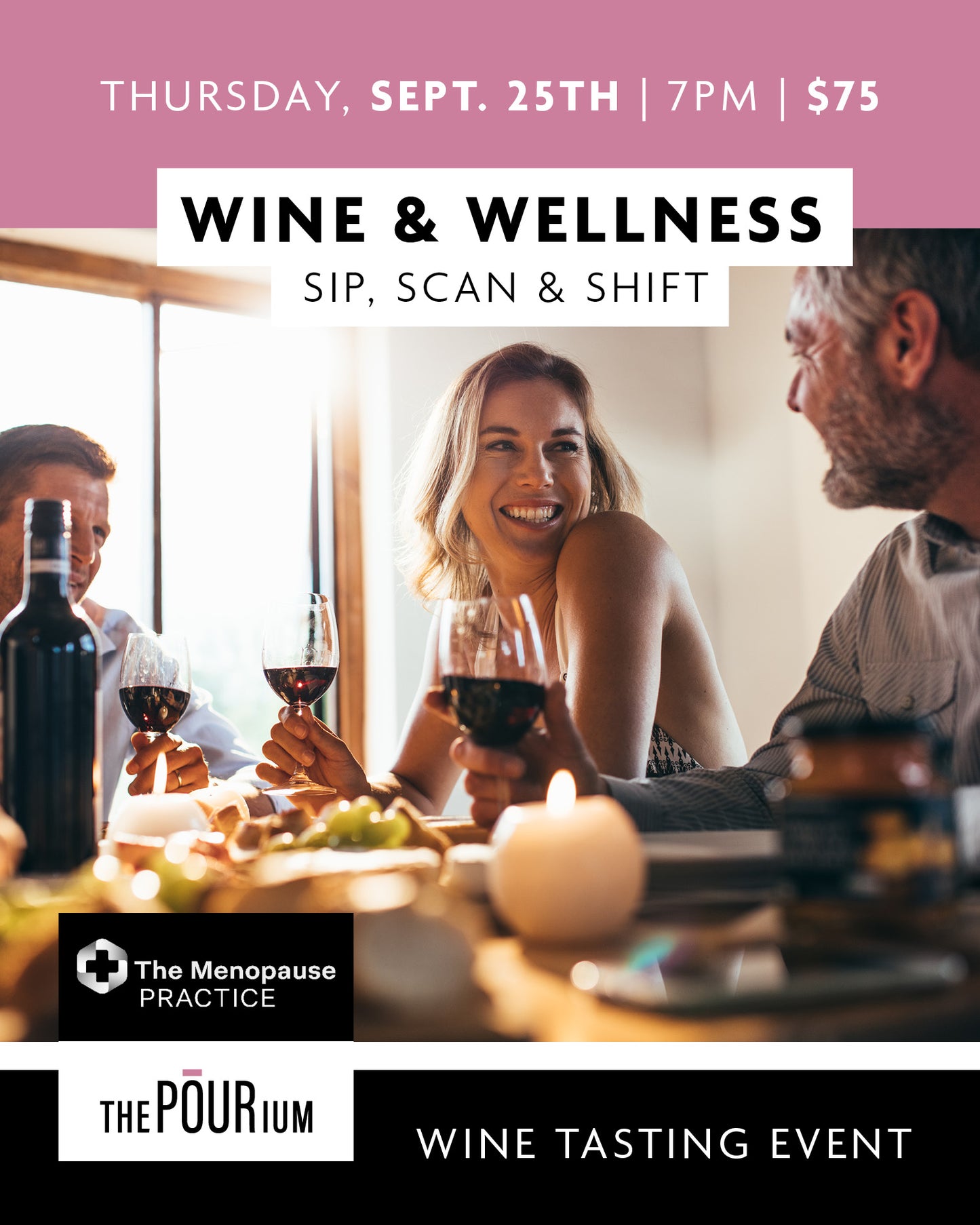 Wine & Wellness: September 25, 2025 | 7:00pm