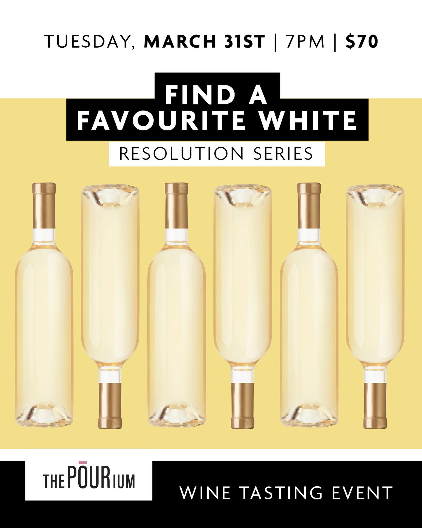 Resolution Series - Whites: Mar 31, 2026 | 7:00pm