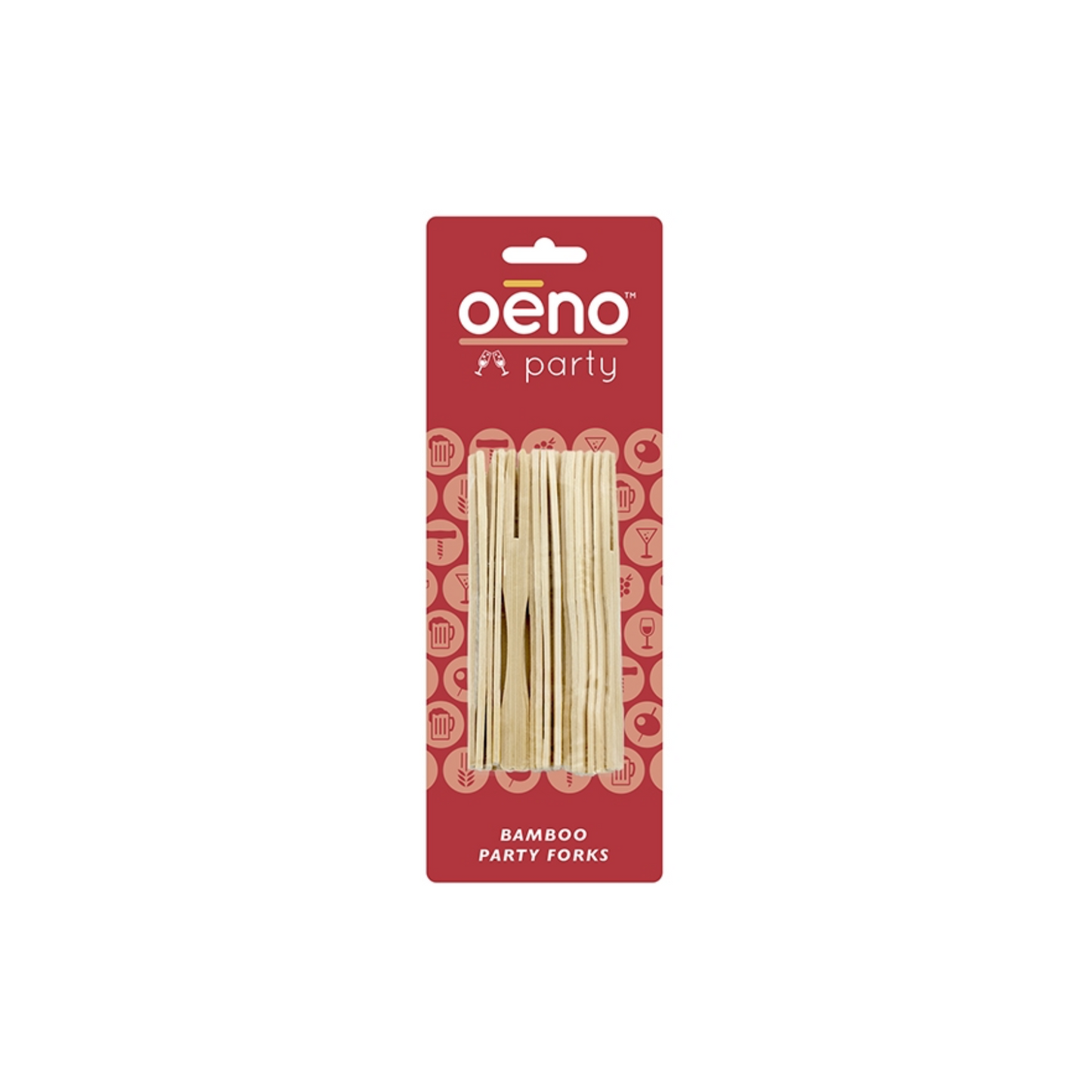 OENO BAMBOO PARTY FORKS