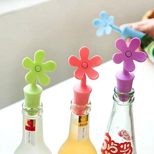 Silicone Flower Bottle Stopper