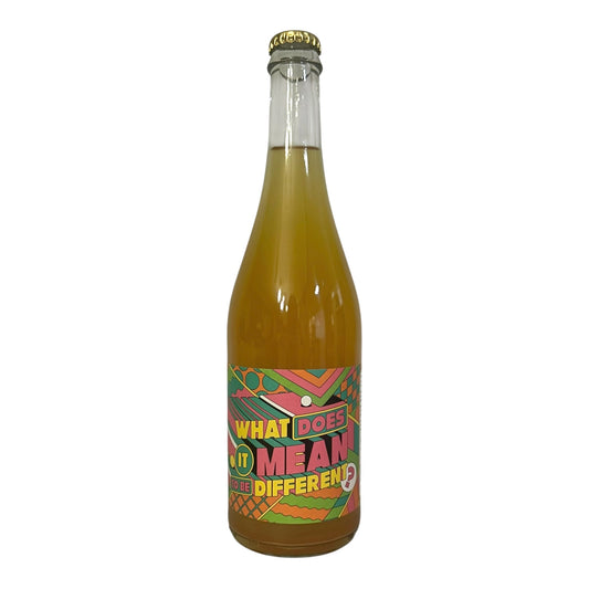 WHAT DOES IT MEAN TO BE DIFFERENT SPARKLING CIDER