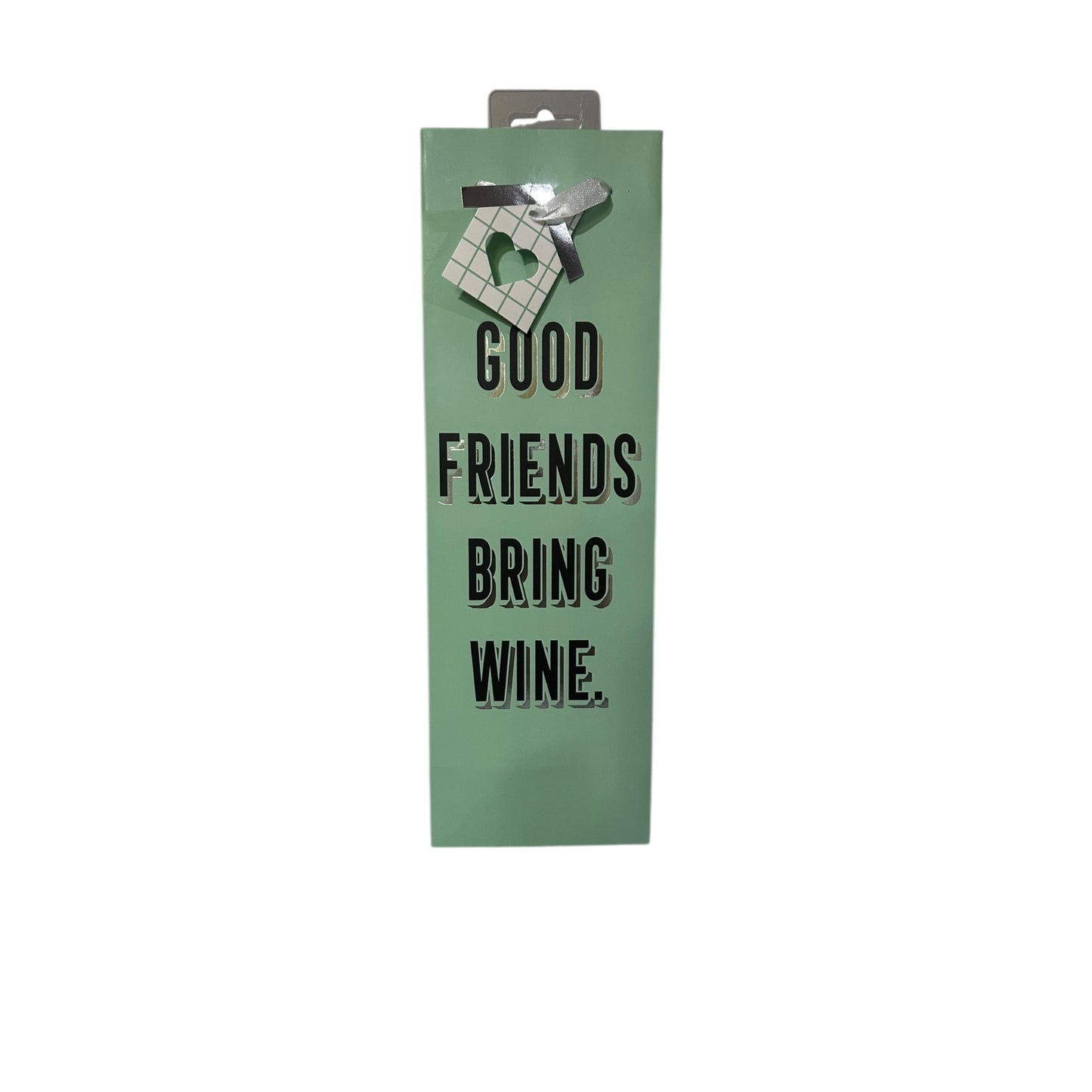 CAKEWALK GOOD FRIENDS BRING WINE SINGLE BOTTLE BAG