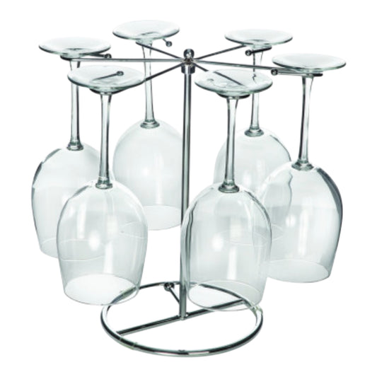 FRANMARA 6 WINE GLASS DRYING RACK
