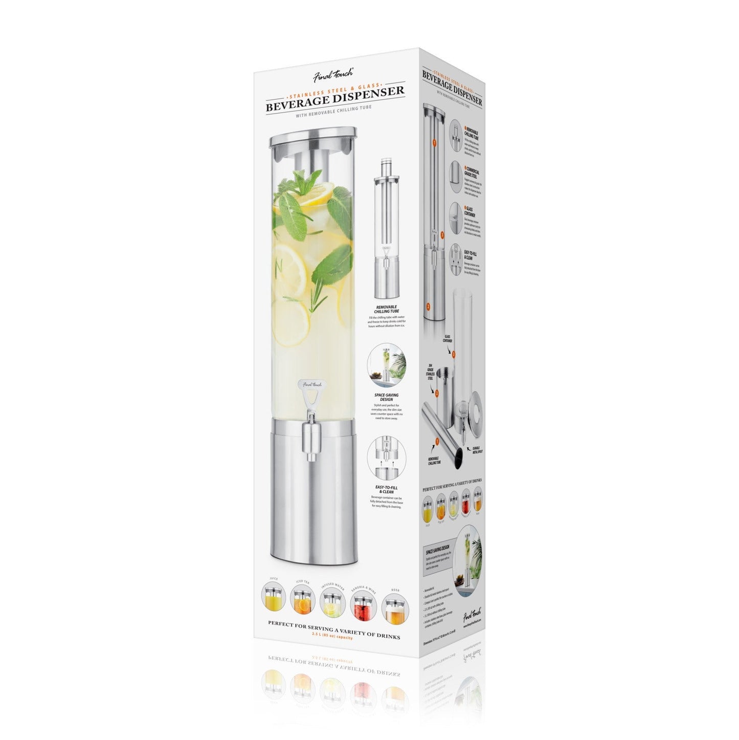 FINAL TOUCH BEVERAGE DISPENSER
