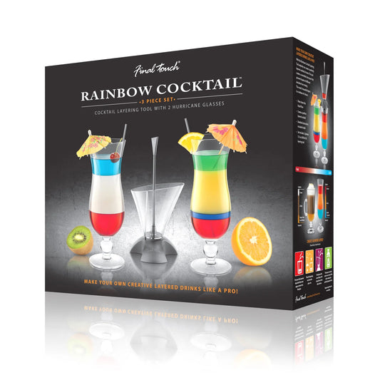 FINAL TOUCH RAINBOW COCKTAIL SET