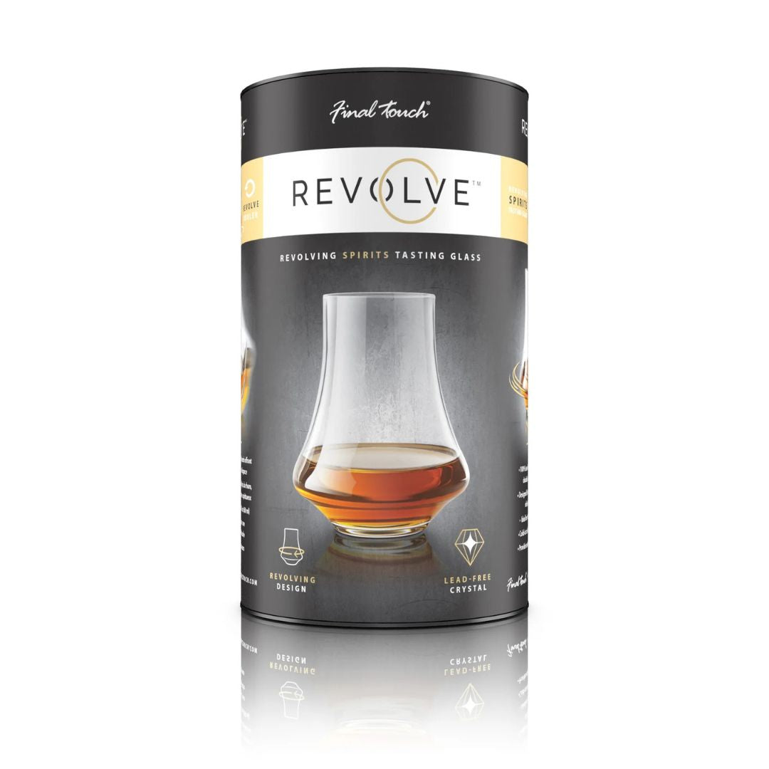 FINAL TOUCH REVOLVE SPIRITS TASTING GLASSES