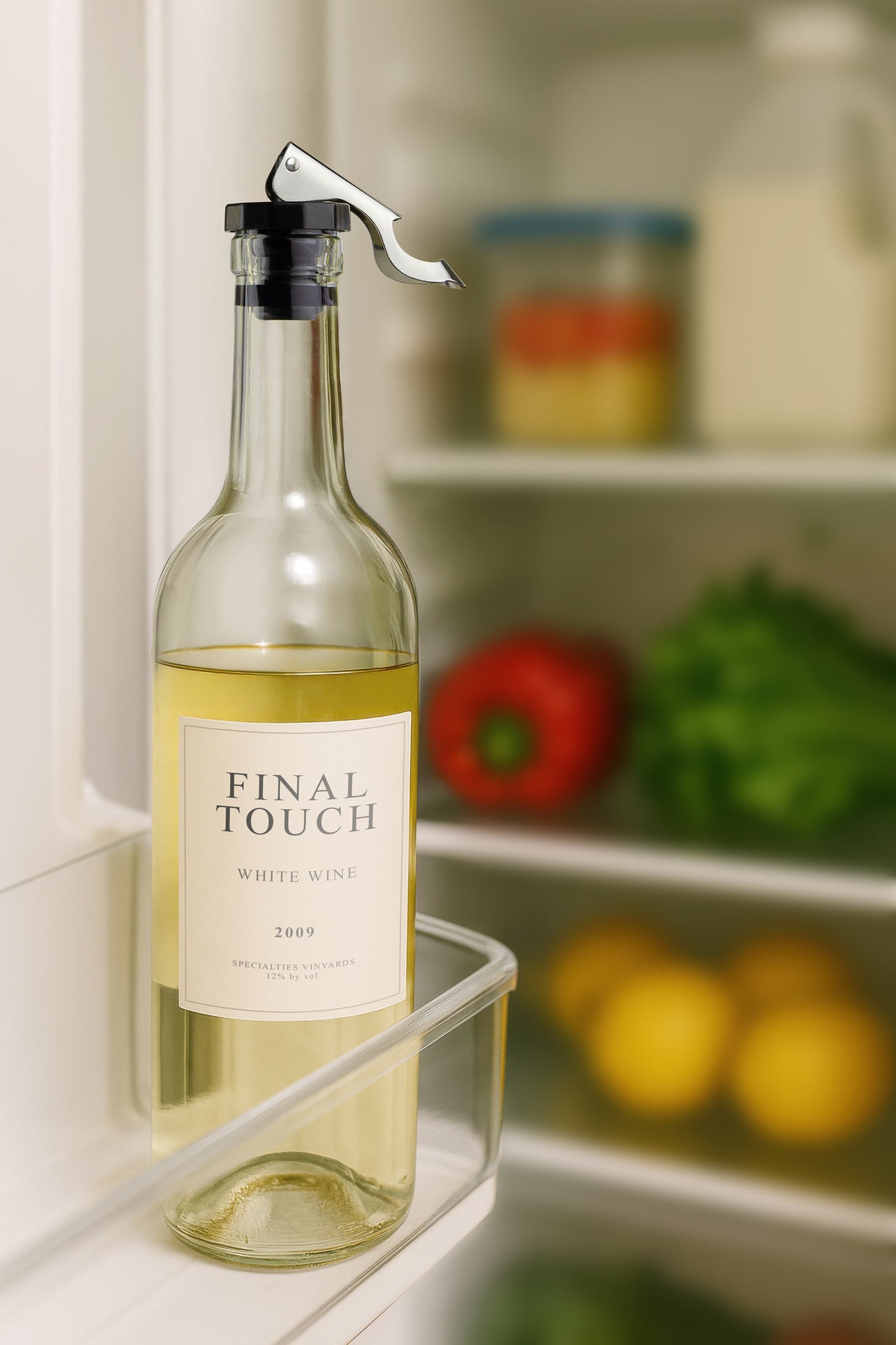 FINAL TOUCH LEVER BOTTLE STOPPERS