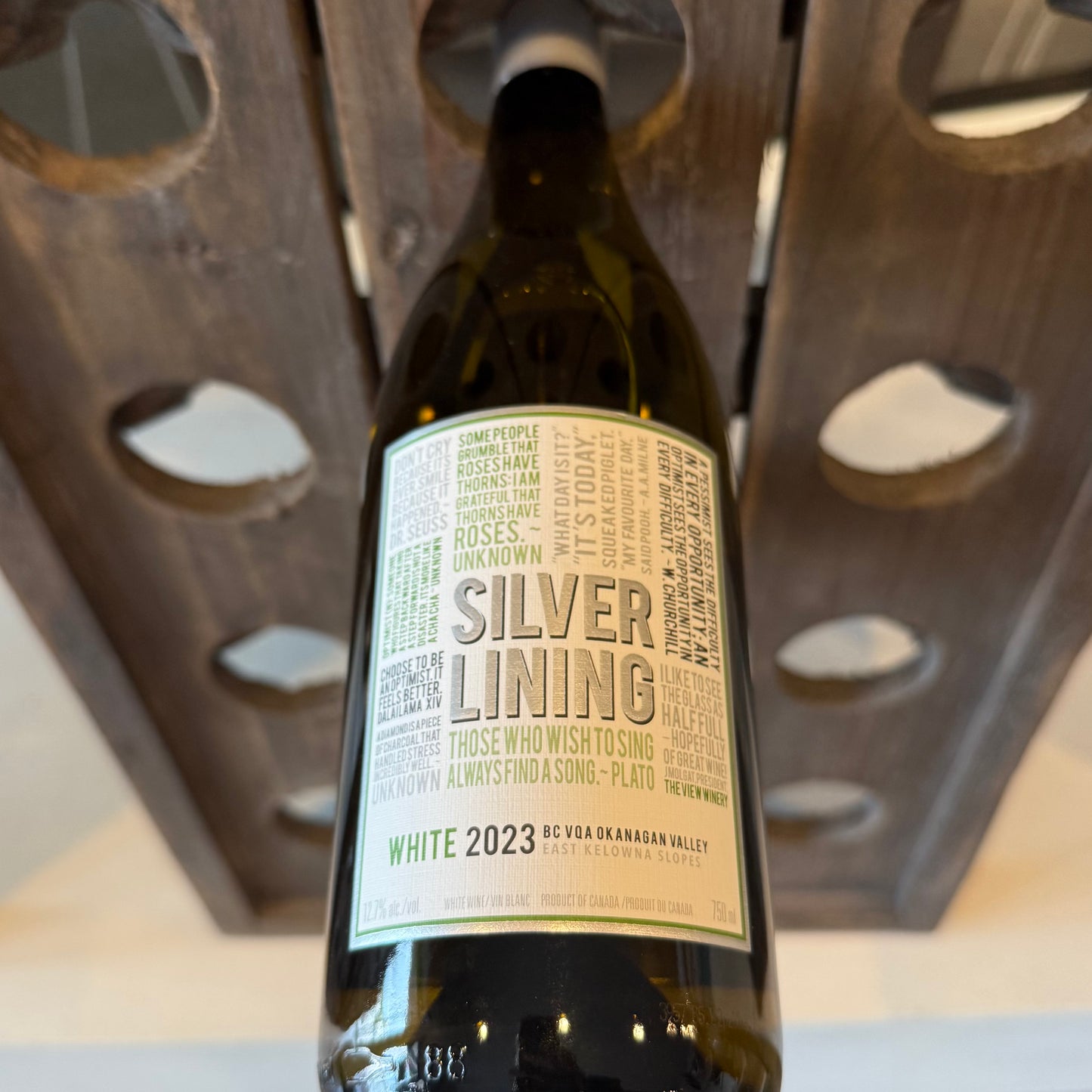 THE VIEW SILVER LINING WHITE