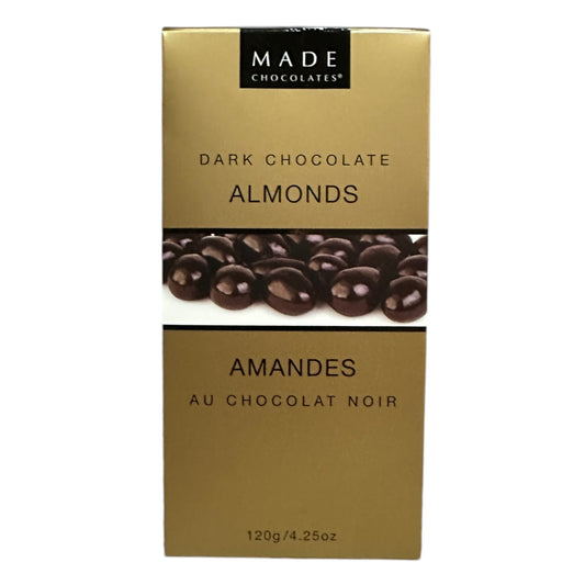 MADE DARK CHOCOLATE ALMONDS