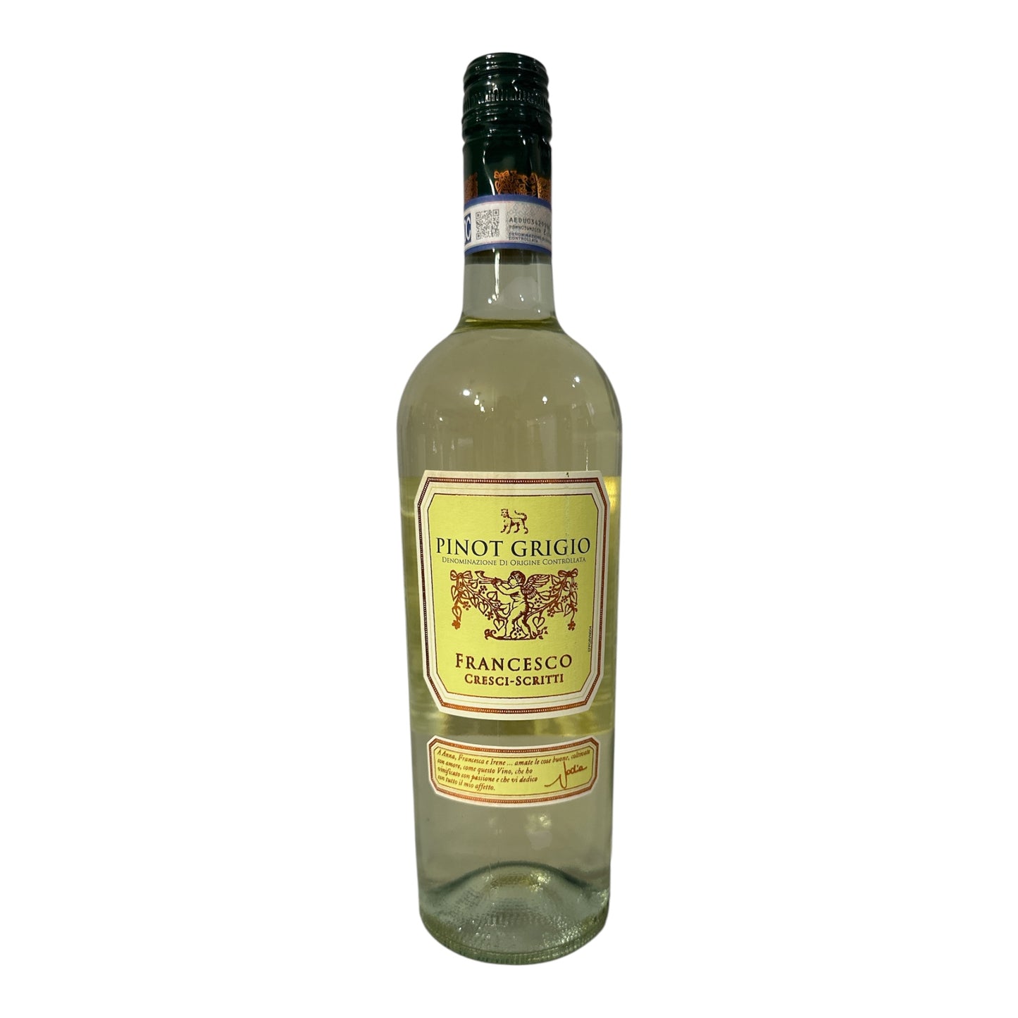 Francesco Cresci Scritti Pinot Grigio