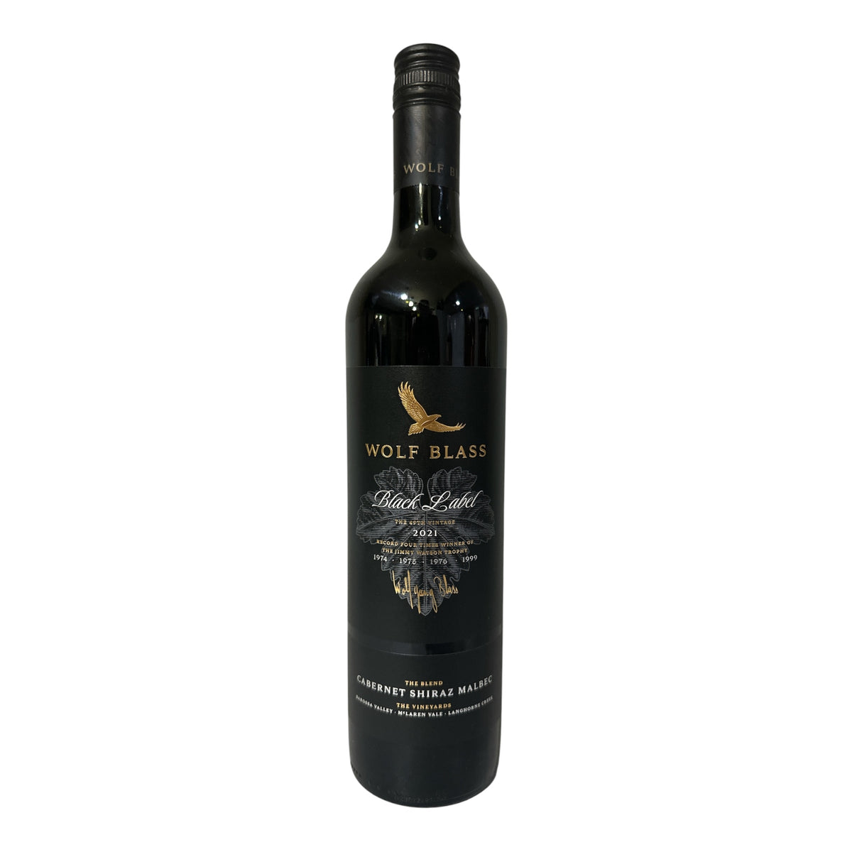 WOLF BLASS BLACK LABEL CABERNET SHIRAZ MALBEC