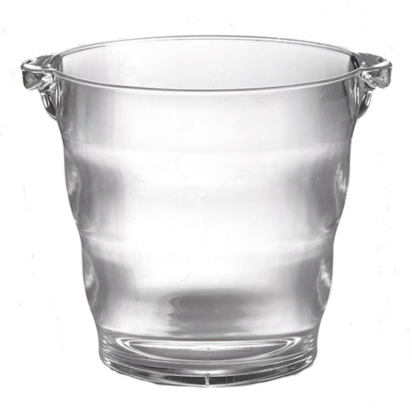 WAVEY CLEAR ACRYLIC ICE BUCKET
