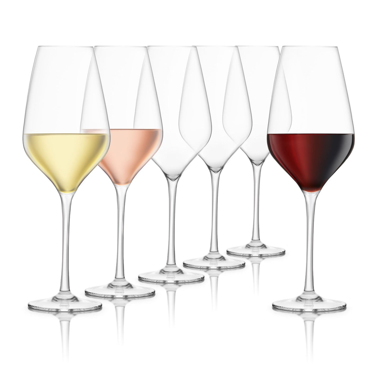 FINAL TOUCH CRYSTAL WINE GLASSES
