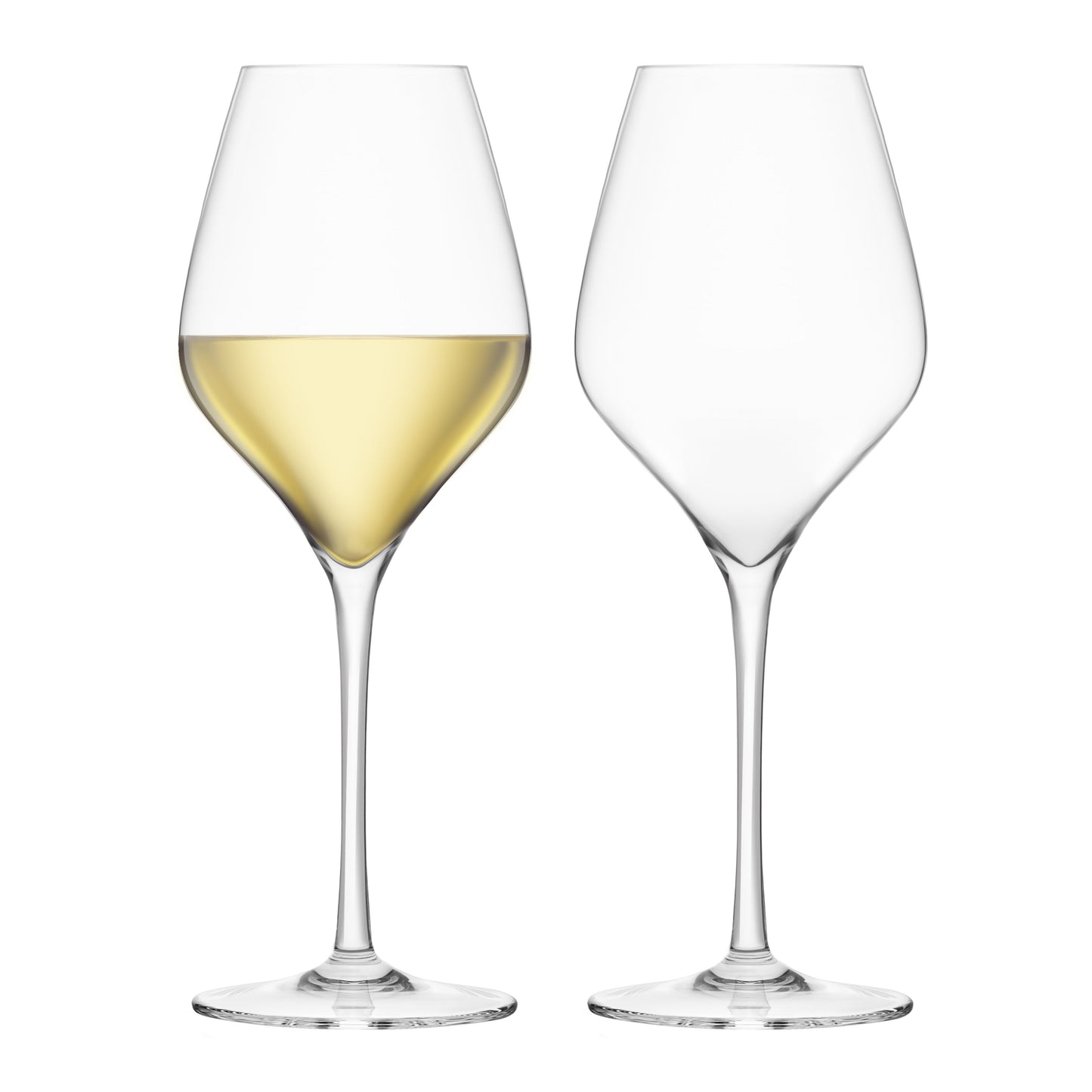FINAL TOUCH CRYSTAL WHITE WINE GLASSES