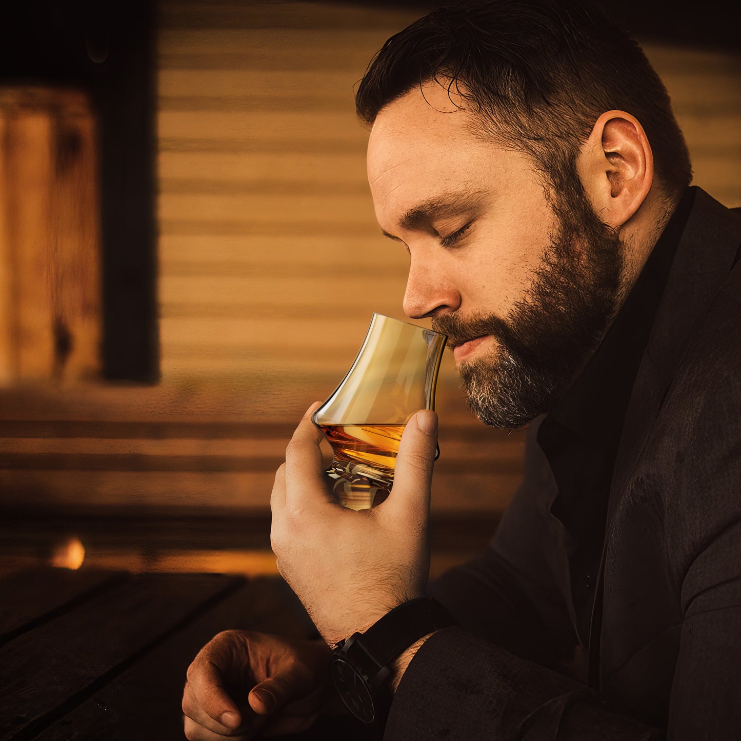 FINAL TOUCH WHISKEY GLASS