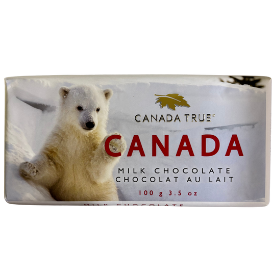 CANADA TRUE MILK CHOCOLATE BAR