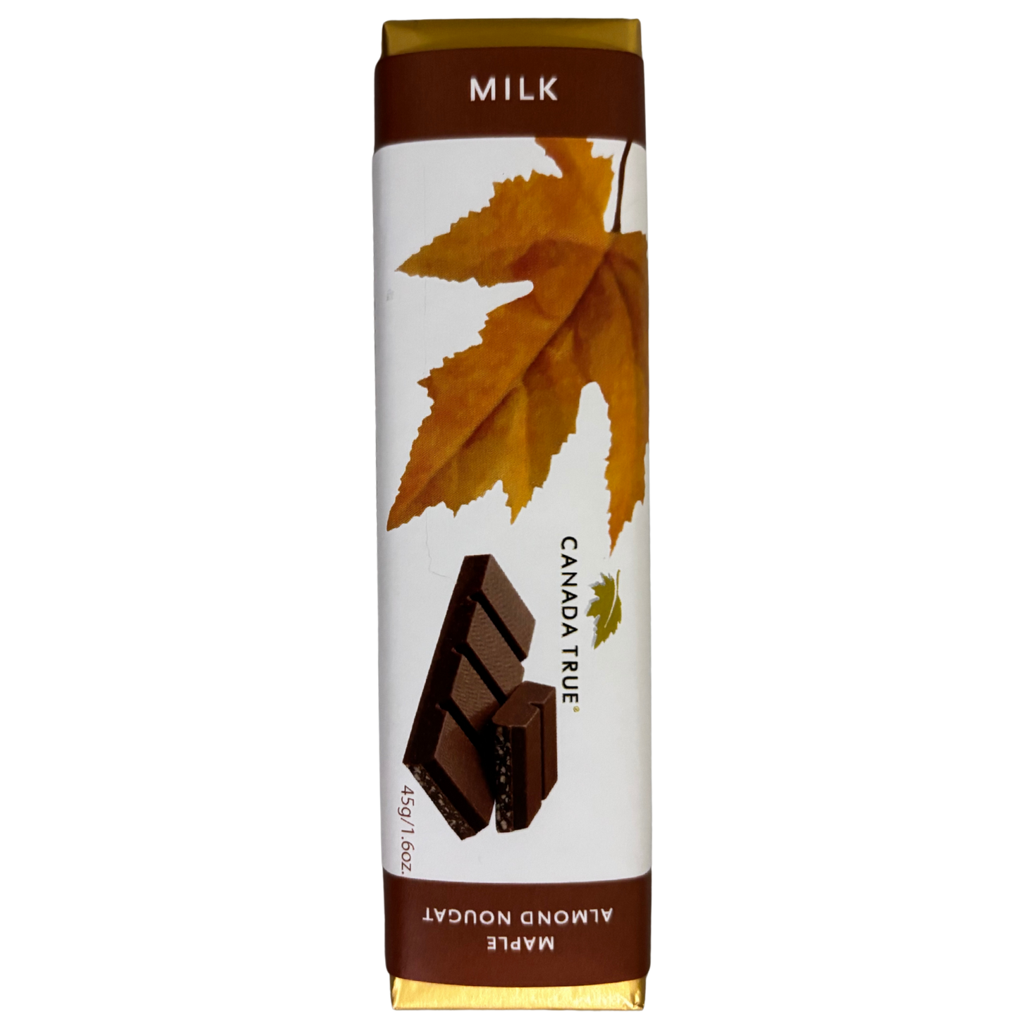 CANADA TRUE MAPLE ALMOND NOUGAT BAR