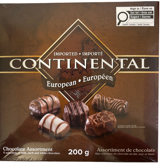 CONTINENTAL EUROPEAN CHOCOLATES