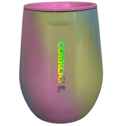CORKCICLE. STEMLESS RAINBOW UNICORN 12OZ