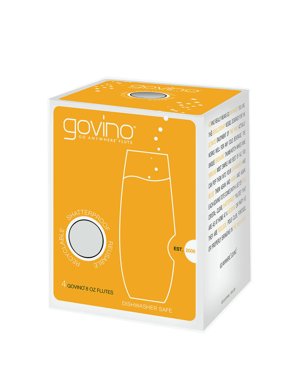 GOVINO DISHWASHER SAFE CHAMPAGNE