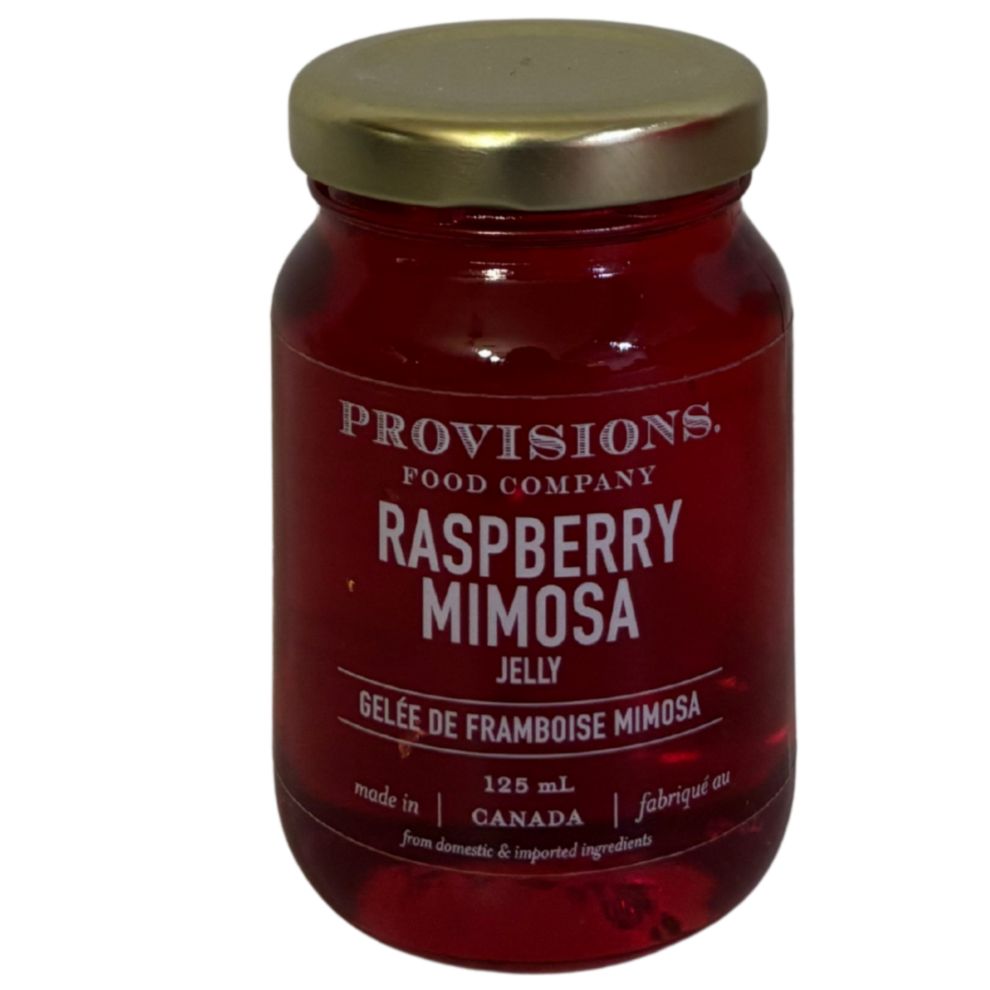 PROVISIONS RASPBERRY MIMOSA JELLY