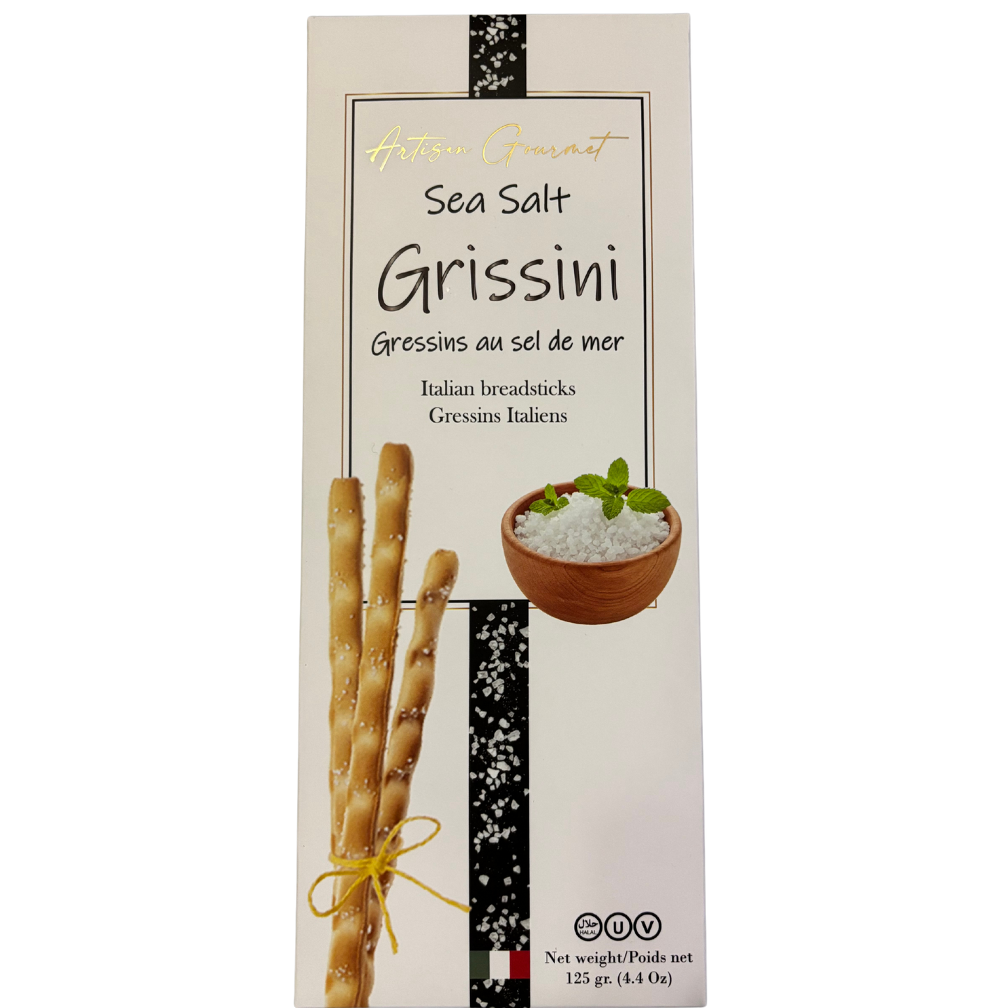 ARTISAN GOURMET SEASALT GRISSINI