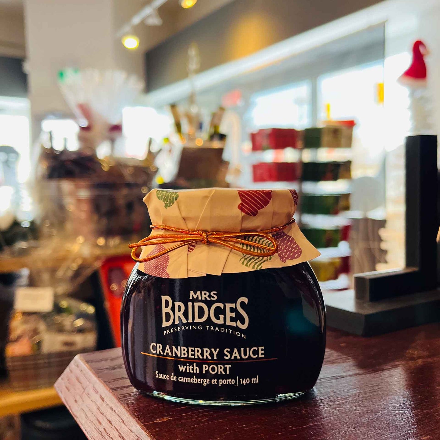 Mrs. Bridges Cranberry Sauce w/ Port