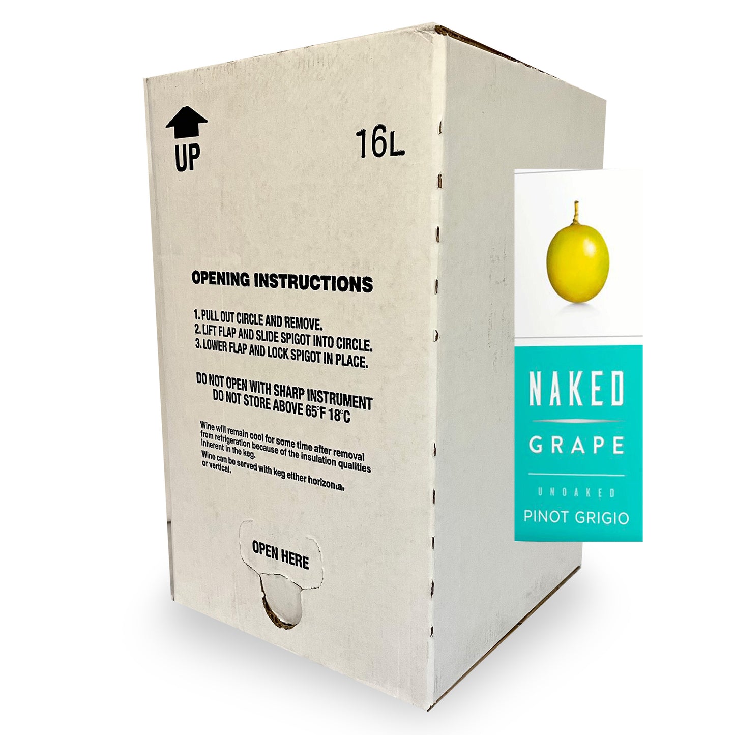 NAKED GRAPE UNOAKED PINOT GRIGIO