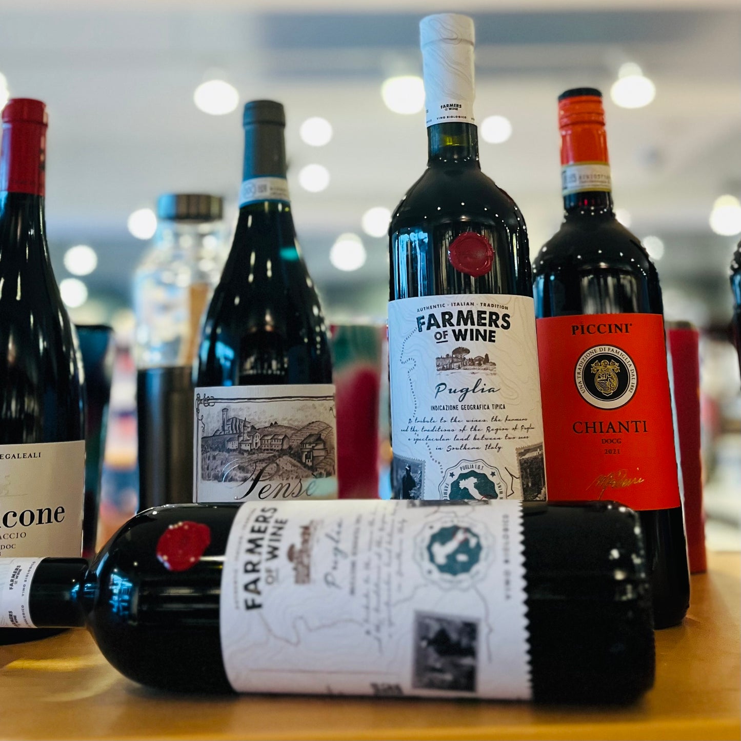 FARMERS OF WINE RED