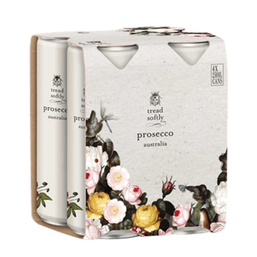 TREAD SOFTLY PROSECCO 4 PACK PROMO