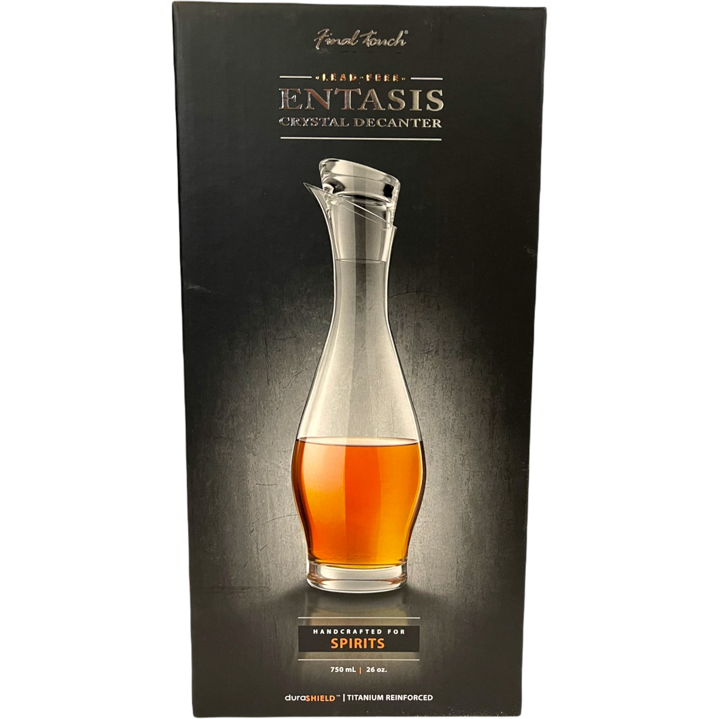 FINAL TOUCH ENTASIS SPIRITS DECANTER
