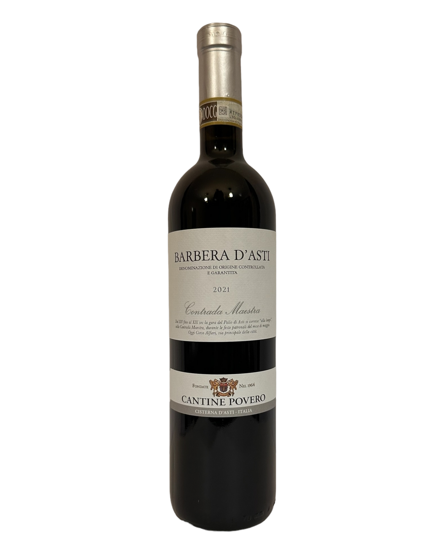 Cantine Povero Contrada Maestra Barbera D'asti