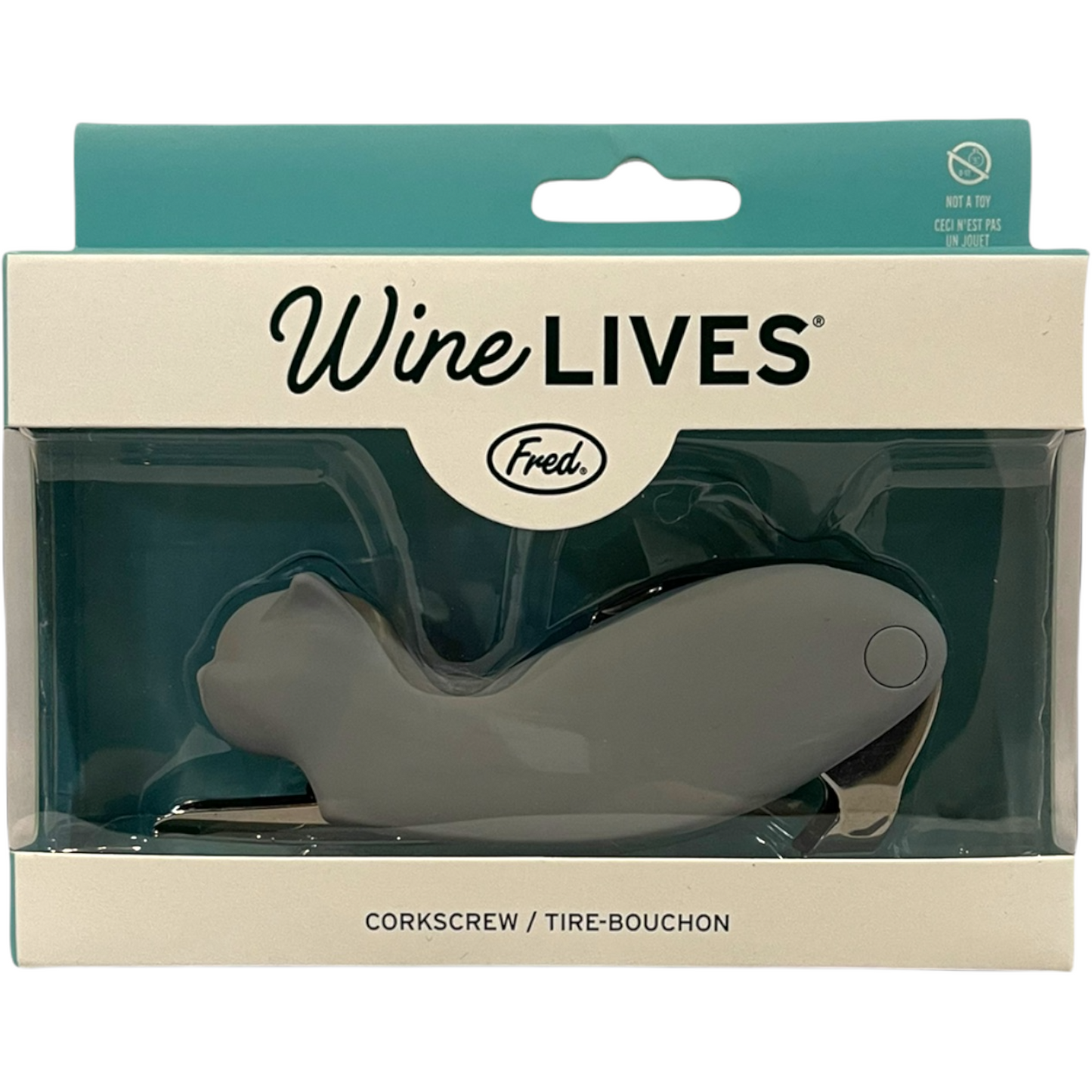 FRED WINE LIVES CORKSCREW