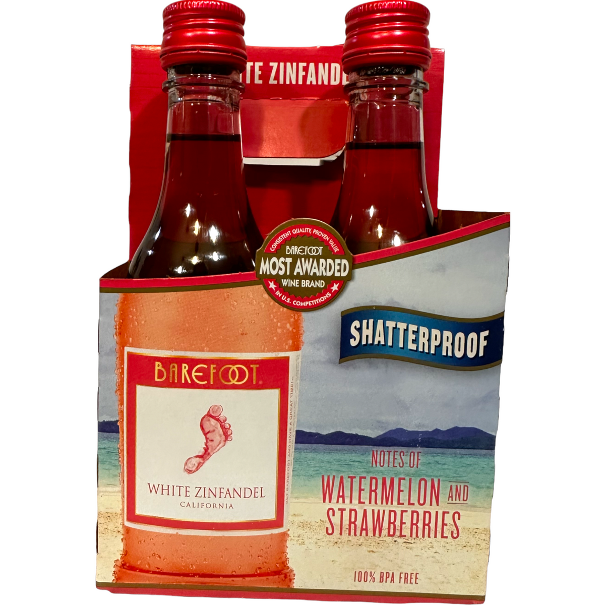 Barefoot White Zinfandel 187ml