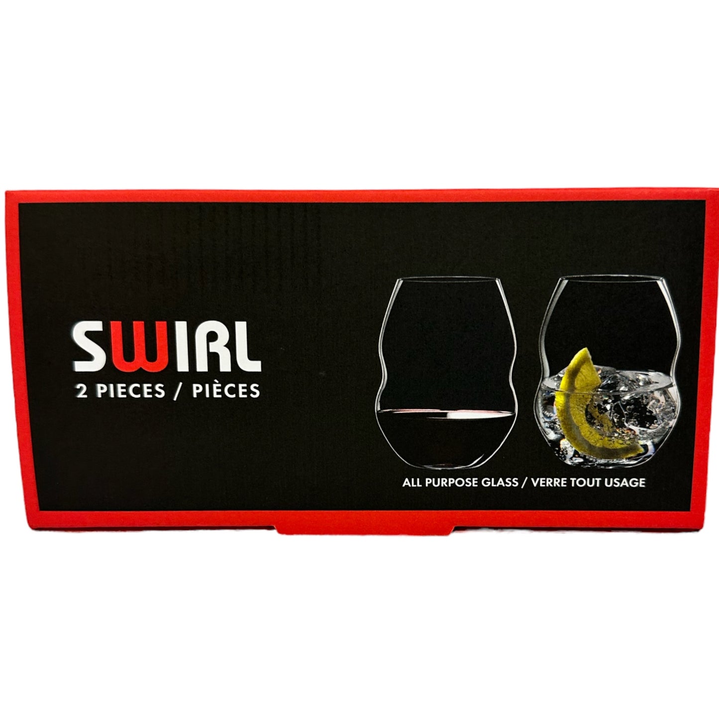 RIEDEL SWIRL STEMLESS GLASS 2 PACK
