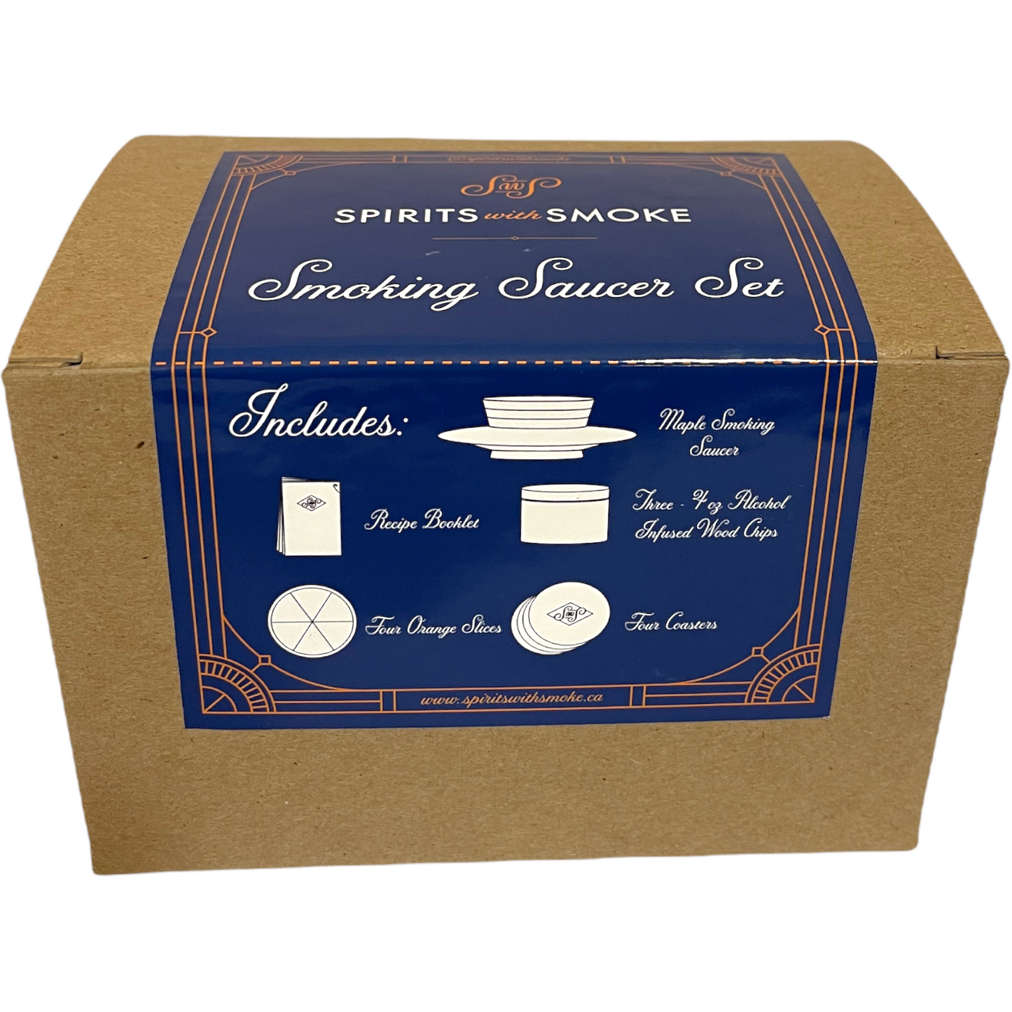 SPIRITS WITH SMOKE SMOKING SAUCER SET