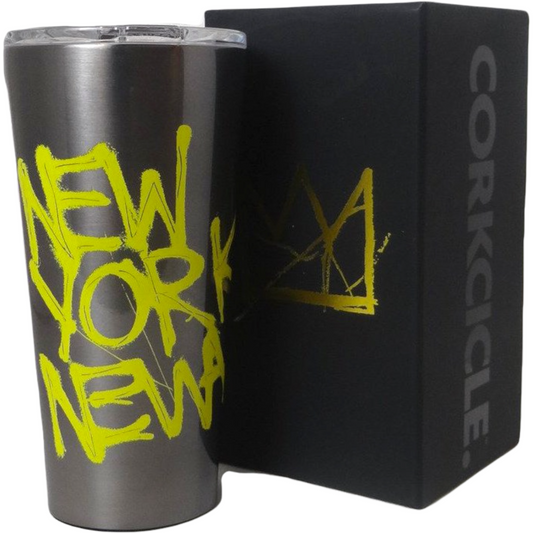 CORKCICLE. JEAN-MICHEL BASQUIAT NEW YORK TUMBLER
