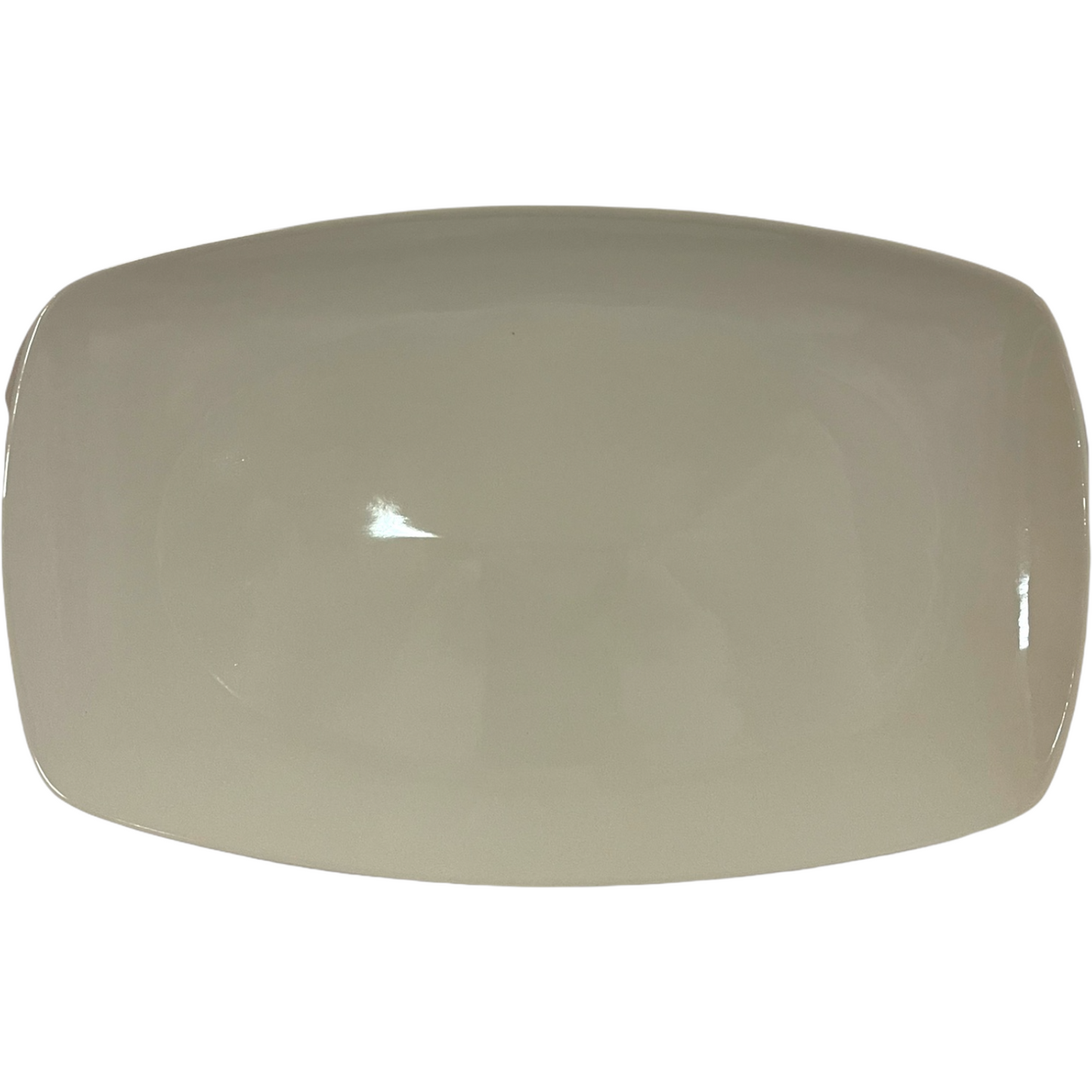 WHITE RECT. SERVING TRAY