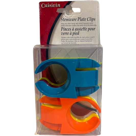 CUISIVIN STEMWARE PLATE CLIPS