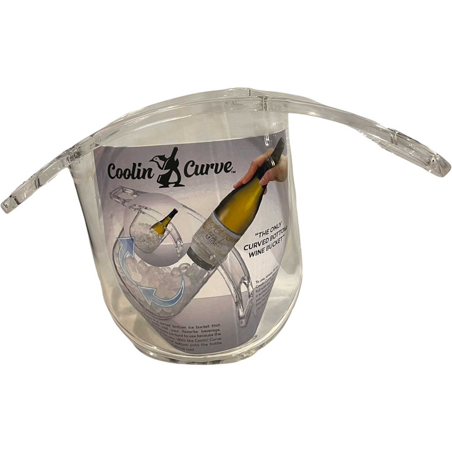 CURVED BOTTOM ICE BUCKET