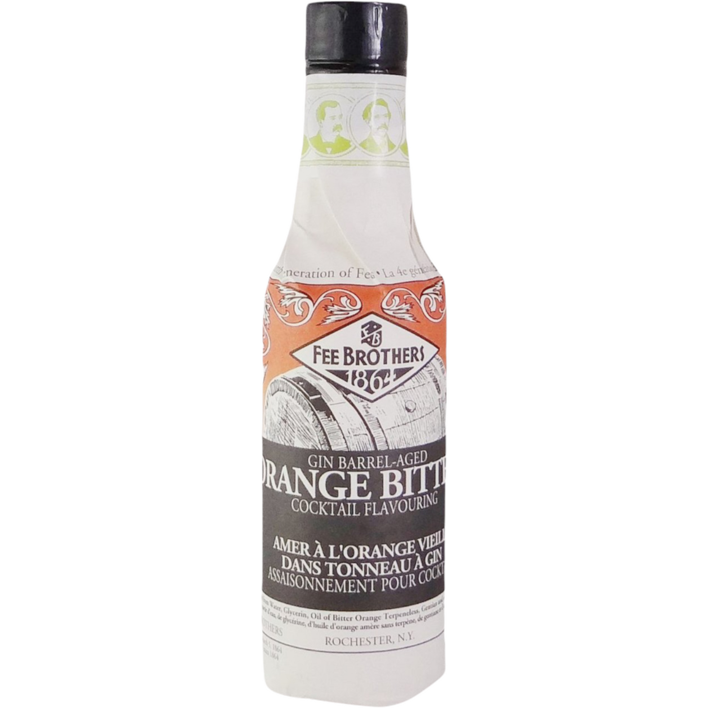 FEE BROTHER'S GIN AGED ORANGE BITTERS