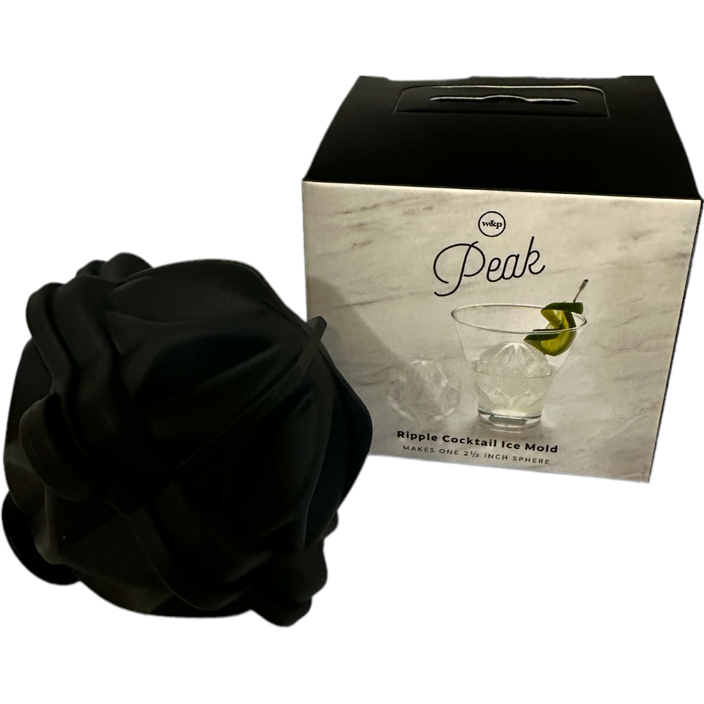 W&P Peak Ripple Cocktail ice Mold