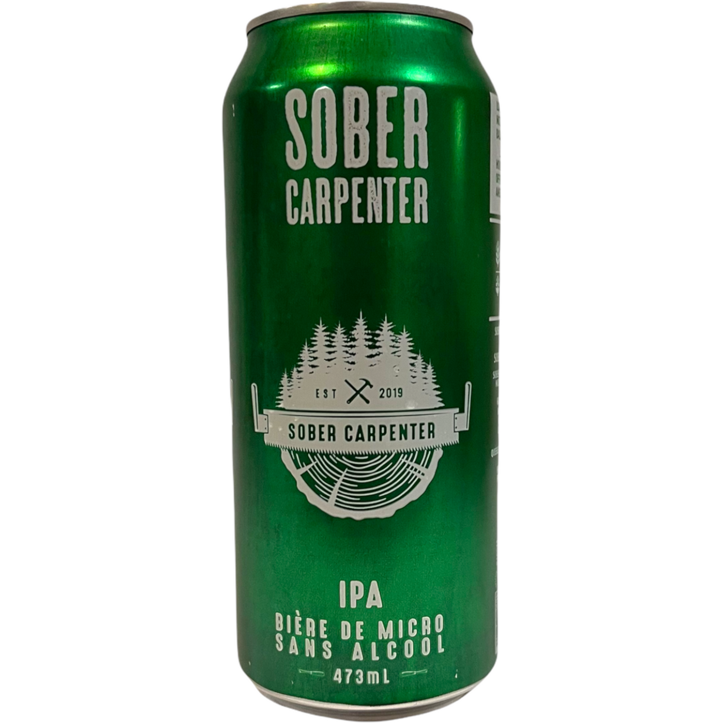 SOBER CARPENTER IPA CRAFT BEER NON-ALCOHOLIC